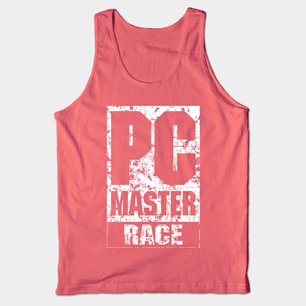 PC Master Race - Grunge Tank Top by Remus